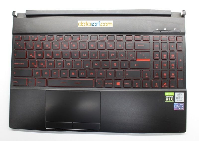 MSI GL65 Üst Kasa Klavye Palmrest 3076U7C211 NSK-FB1NT 9Z.NCXBN.10T