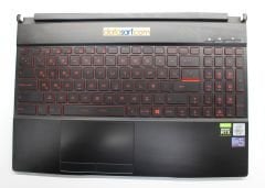 MSI MS-16U1 Üst Kasa Klavye Palmrest 3076U7C211 NSK-FB1NT 9Z.NCXBN.10T