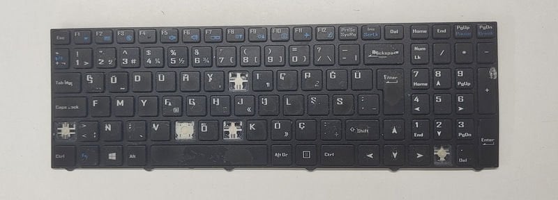 TechnoPc TC15DC Orijinal Arızalı Klavye