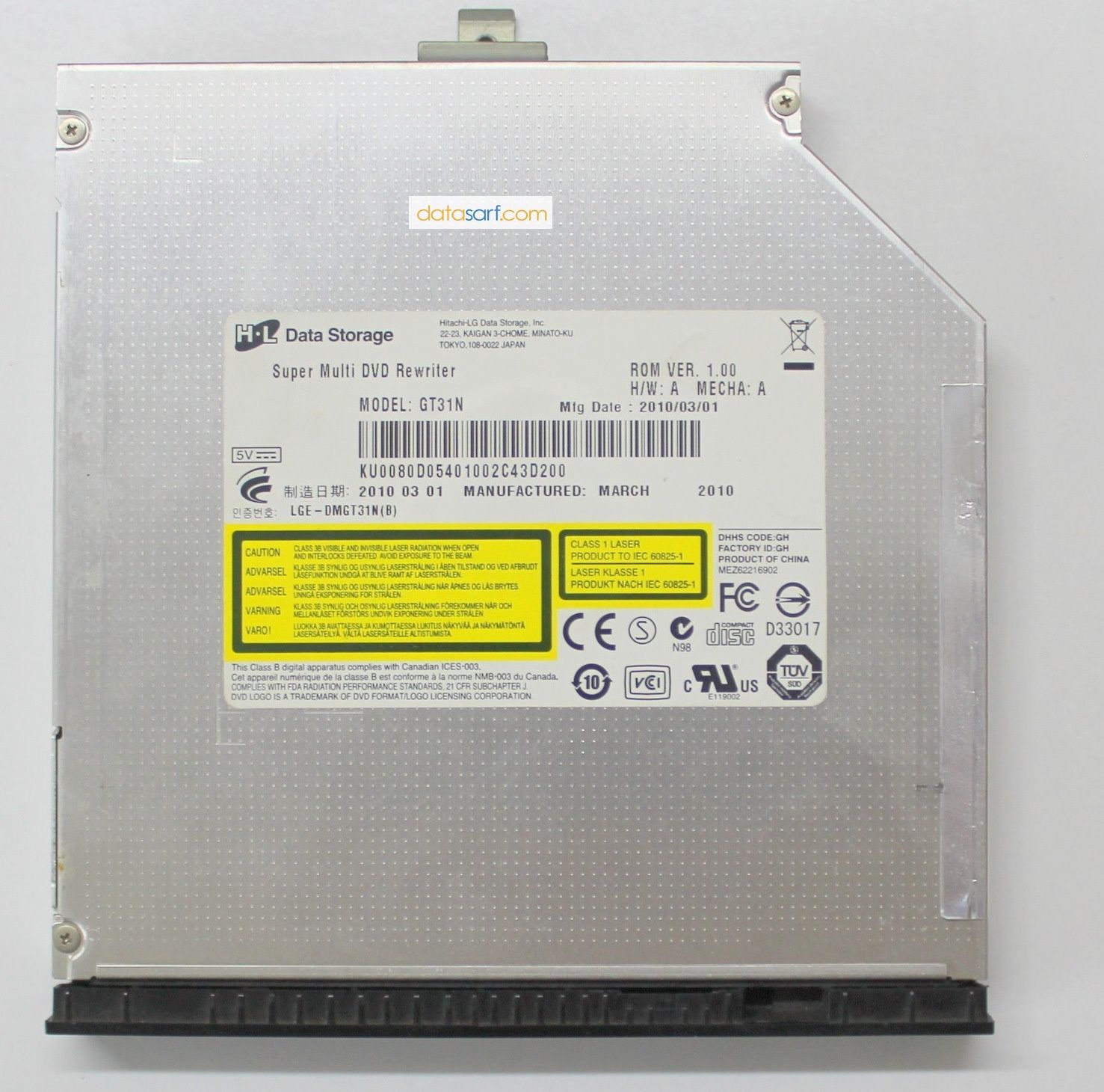 Acer 5332 5241 5516 5517 5532 5734z Emachines E525 E625 E627 E630 E725 Dvd Sürücü