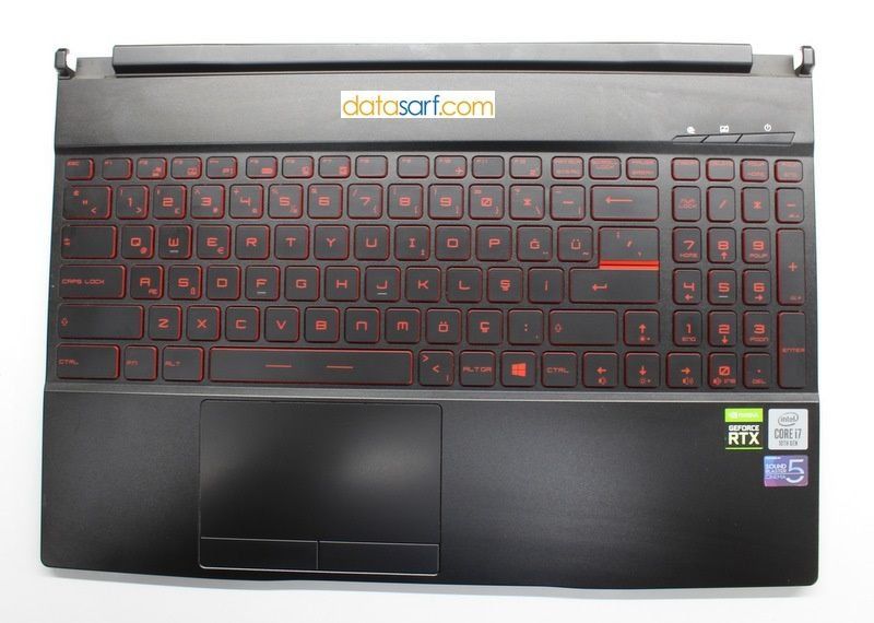 Game Garaj FENIX Üst Kasa Klavye Palmrest 3076U7C211 NSK-FB1NT 9Z.NCXBN.10T
