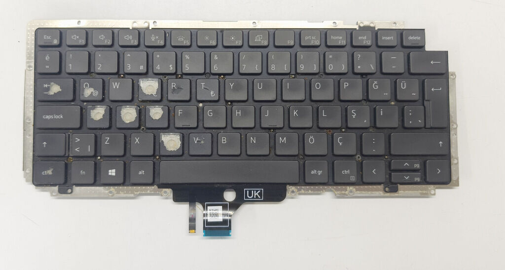 Dell Latitude 5420 5421 5430 5431 5424 E5420 P137G Precision 3470 Orijinal Klavye 0P54YV P54YV