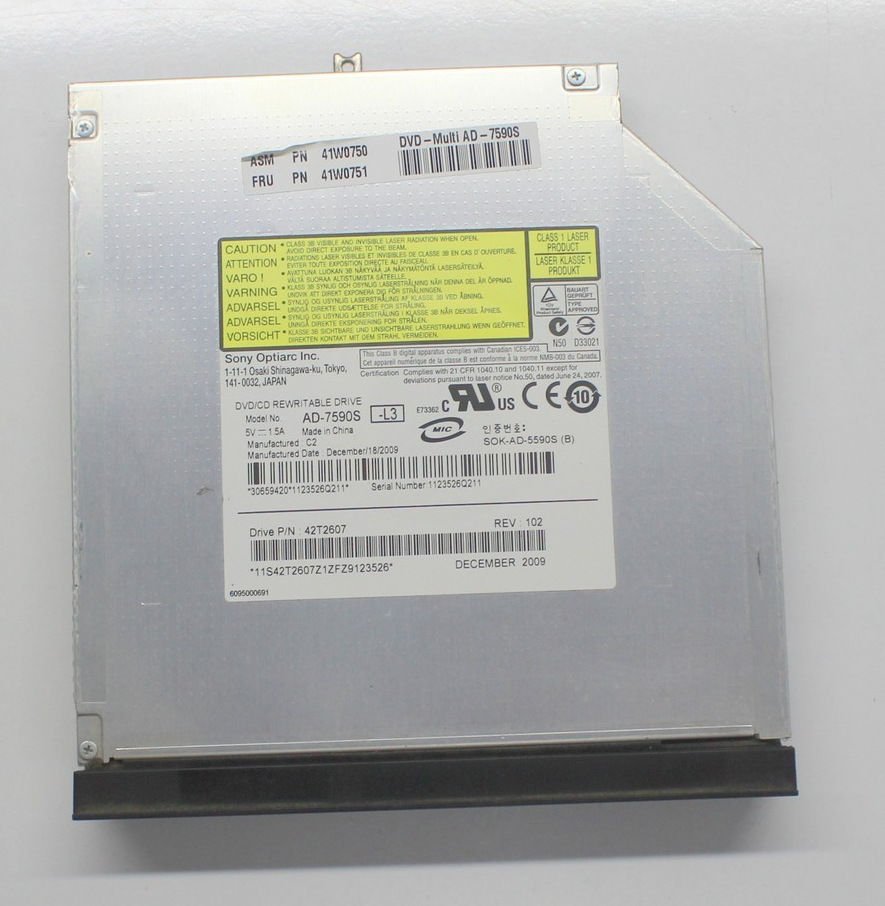Lenovo Sl410 L410 L420 Sl410k L412 Dvd Rw
