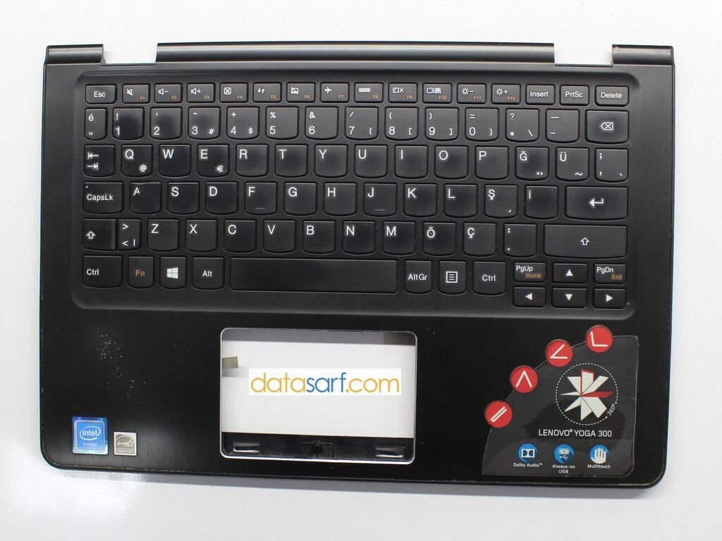 Lenovo Yoga 300-11ıbr, 80m1, 300-11ıby, Flex 3 1130 Üst Kasa Klavye Nsk-Bkcsn St1f-Tur