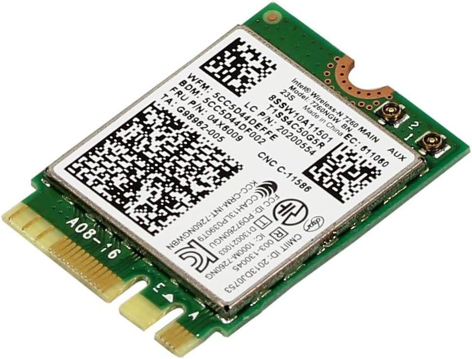 Lenovo Thinkpad T440 T450 T460 Orijinal Wireless Kart 5G 04X6009 İntel 7260NGW