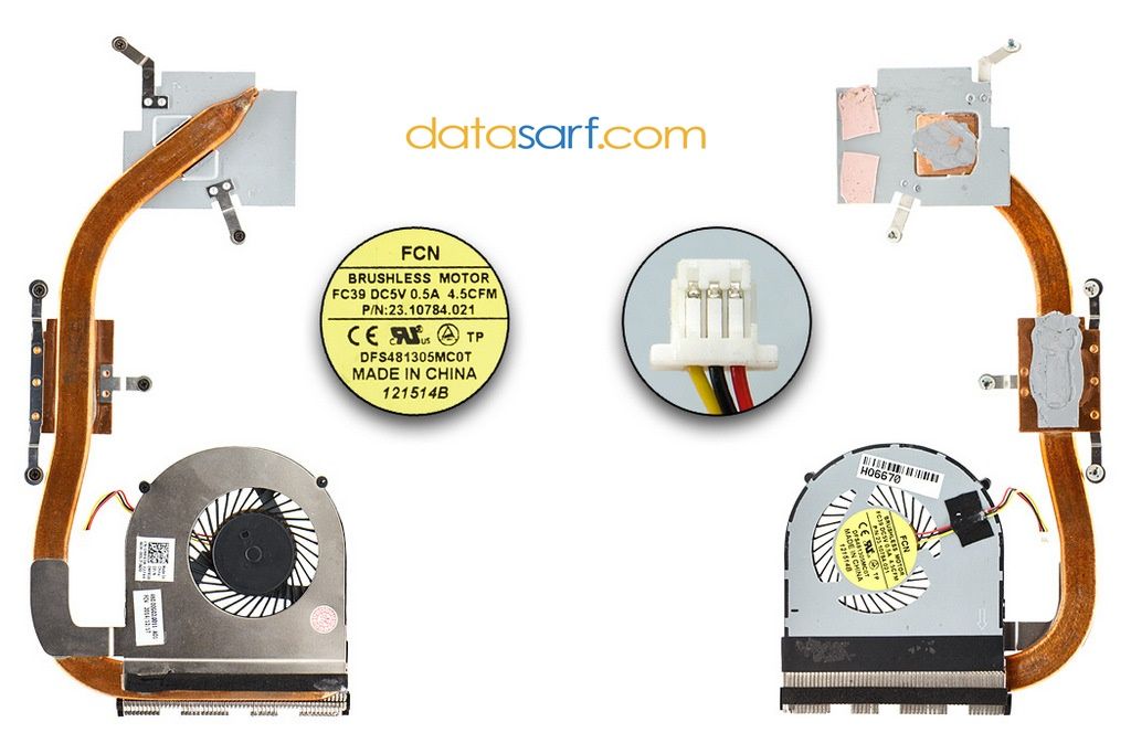 Dell 3542 Fan Heatsink 0Mfr38