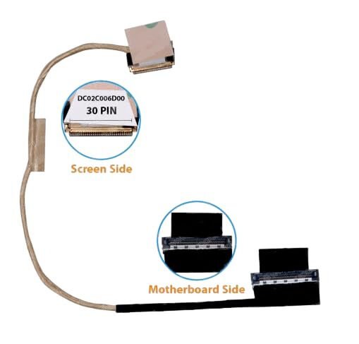 Lenovo Thinkpad T440 T450 T460 Orijinal Lcd Data Flex Kablo DC02C006D00, DC02C003Y00