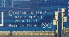 Dell Latitude 5420 5421 5430 5431 5424 E5420 P137G Precision 3470 Orijinal Arızalı Anakart LA-K491P