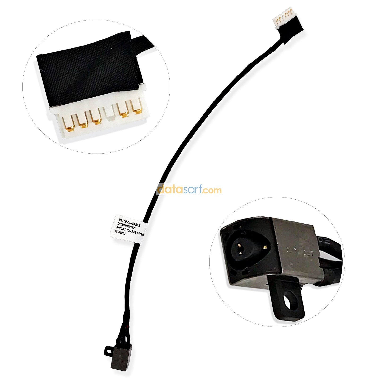 Dell Inspiron P66F002 Power Jack Şarj Soketi DC30100YN00