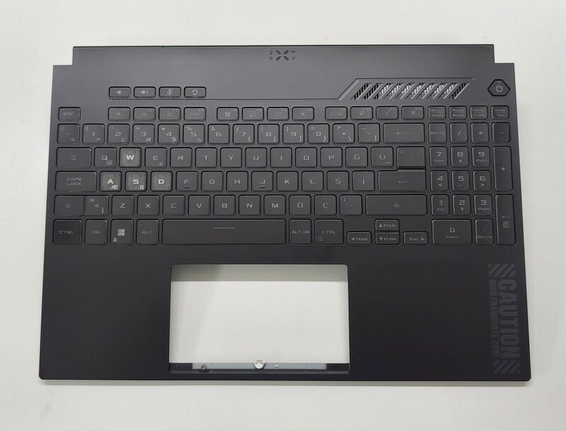 ASUS TUF Gaming FA507 FX507 FX517 Orijinal Klavye Üst Kasa