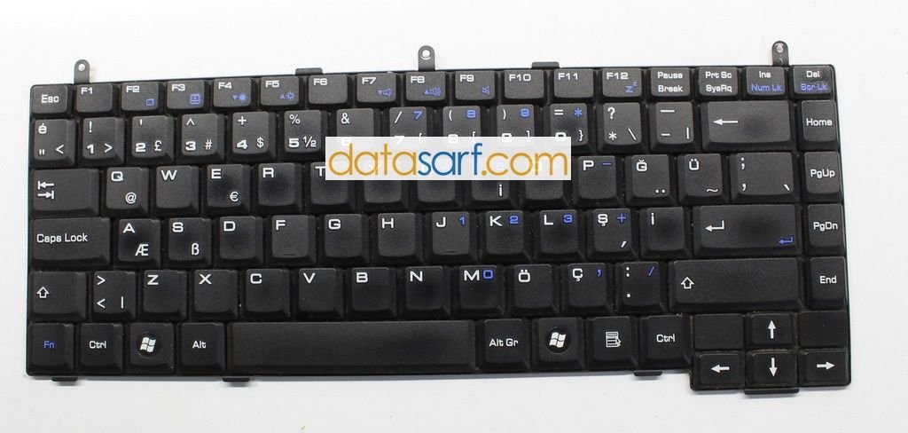 MSI S430X VR320X S430 Orijinal Klavye  MP - 03086TQ-3591