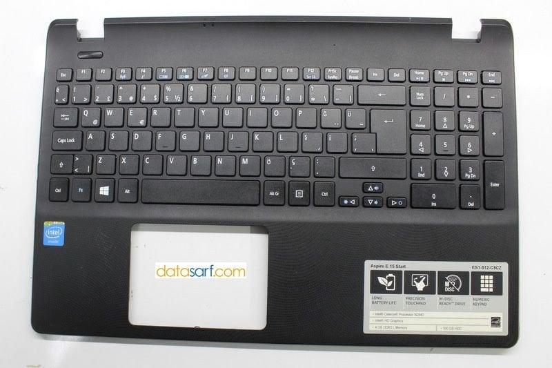 Acer Es1-531 Üst Kasa Klavye Palmrest 460.03702.0003