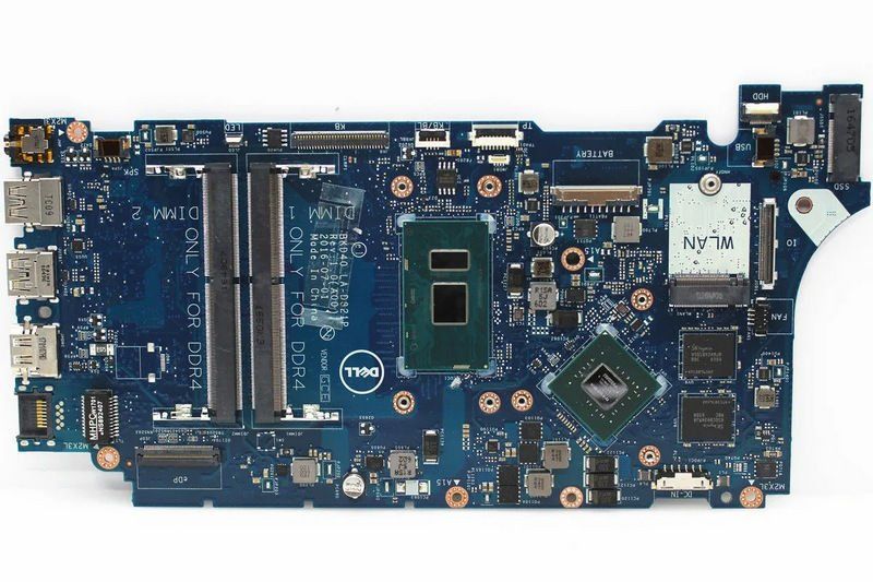 Dell Vostro P75G Orijinal Anakart LA-D821P İ7-7500U 4GB 940MX