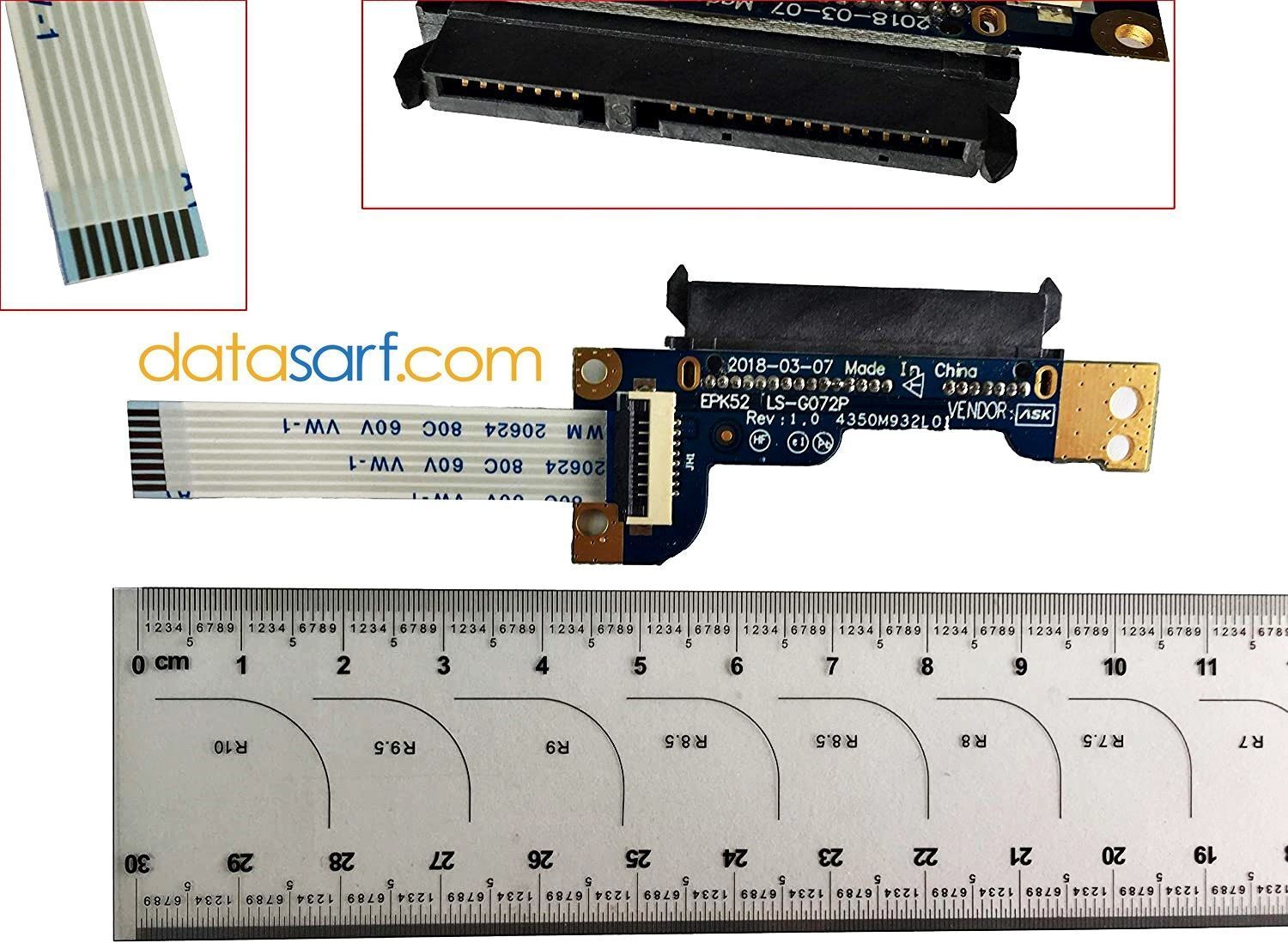 HP 15-DA 15-DB 15-DR 250 G7 255 G7 256 G7 TPN-C135 TPN-C136 Orijinal Hdd Kart Hdd Flex Kablo LS-G072P