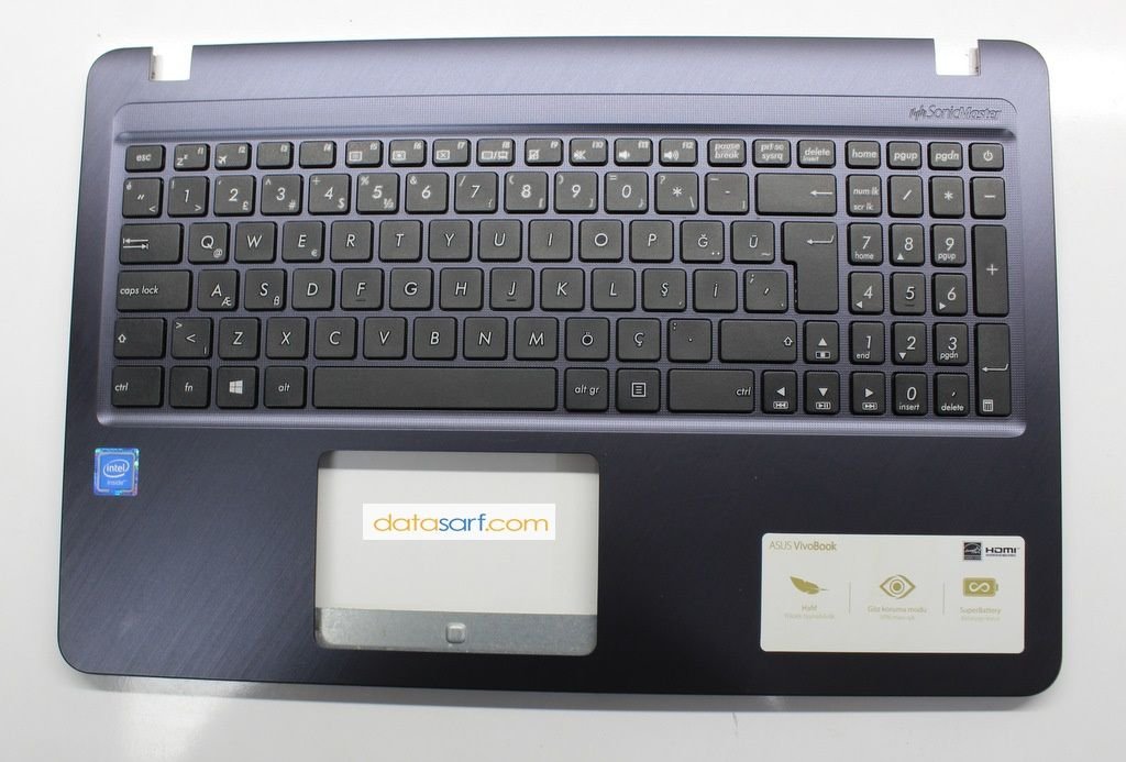 Asus X540LJ Üst Kasa Klavye Palmrest 13NB0HE7AP0201 12626160-00