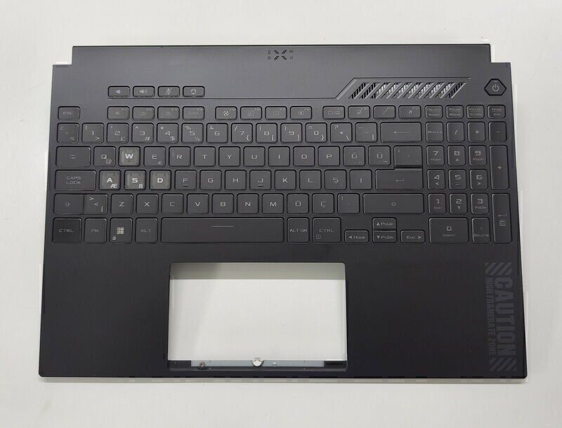 Asus TUF Gaming FA507UI Orijinal Üst Klavye Üst Kasa Palmrest