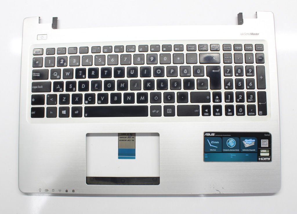 Asus K56 A56 S56 S550c S550ca S550cb S550cm Üst Kasa Klavye