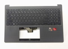 HP Book 15 15-FD 15-FC 15T-FD 15Z-FC 250 G10 255 G10 TPN-Q286 TPN-Q287 Orijinal Klavye Üst Kasa Palmrest