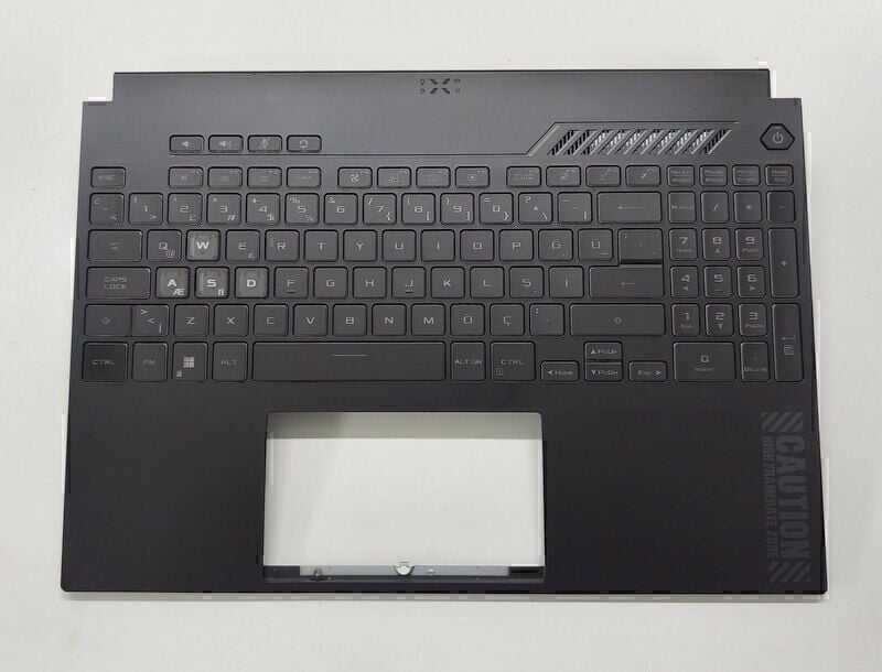 Asus TUF Gaming FX507VI-LP113 Orijinal Üst Klavye Üst Kasa Palmrest