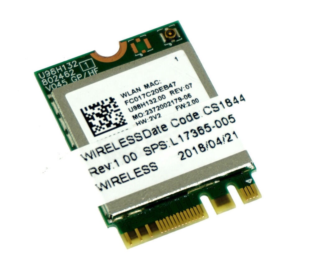 HP 15-DA 15-DB 15T-DB 15-DR 250 G7 255 G7 256 G7 TPN-C135 TPN-C136 Orijinal Wireless Kart L17365-005 L17365-006