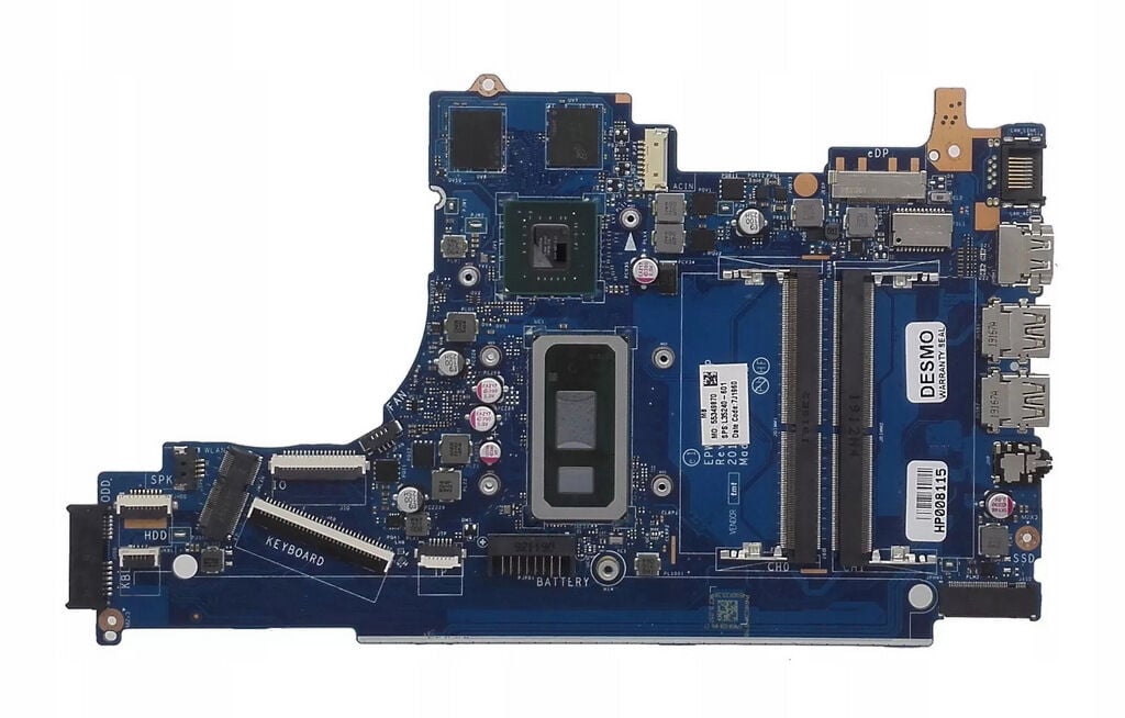 HP 15-DA 15-DB 15T-DB 15-DR 250 G7 255 G7 256 G7 TPN-C135 TPN-C136 Orijinal Anakart İ5-8265U  MX110 2GB LA-G07FP