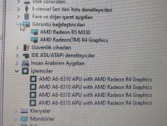 Hp 15-AF Orijinal Anakart AMD A6-6310 R5 M330 LA-C781P
