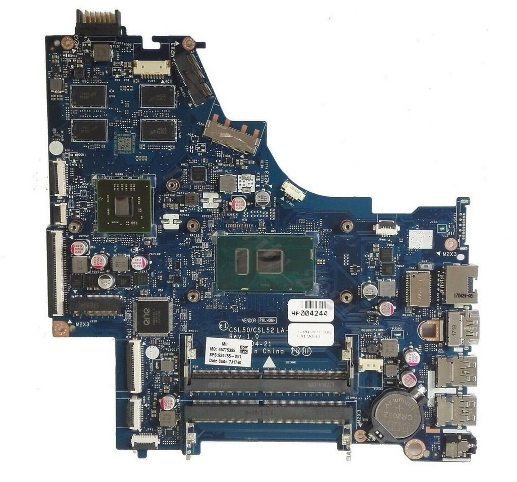 HP 15-BS 15-BW 15-RB 15-RA 250 G6 255 G6 Orijinal Anakart İ3 7.Nesil LA-E802P 2GB AMD Ekran Kartı