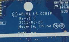 Hp 255 G4 Orijinal Anakart AMD A6-6310 R5 M330 LA-C781P