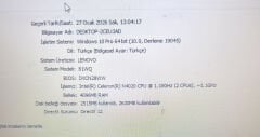 LENOVO ideapad 3-15IIL05 81WE 3-15IGL05 81WQ 3-15ITL05 81X8 3-15ADA05 3-15ARE05 Orijinal Anakart N4020  NM-C961