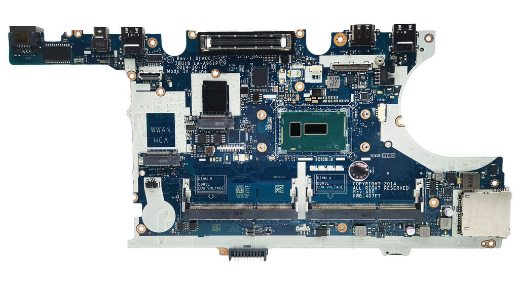 Dell Latitude E7450 7450 Orijinal Anakart i5-5300U LA-A961P