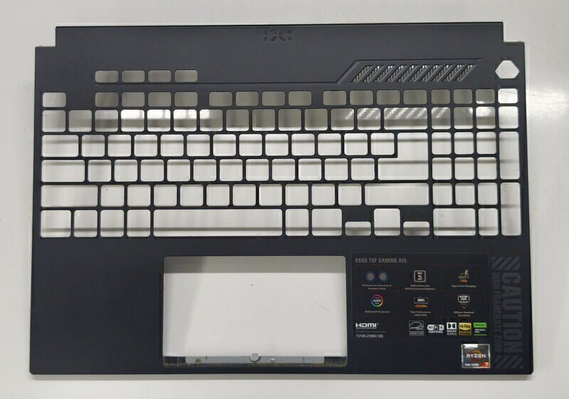Asus TUF Gaming FX507VI Orijinal Üst Kasa Palmrest