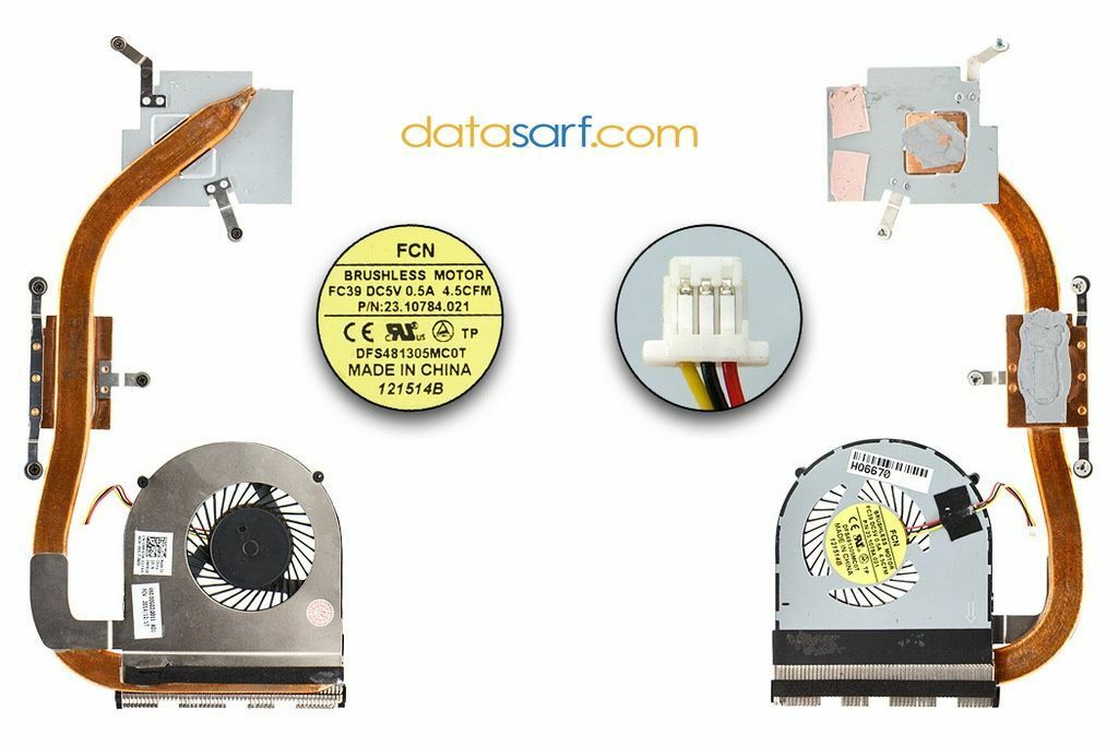 Dell 3558 Fan Heatsink 0Mfr38