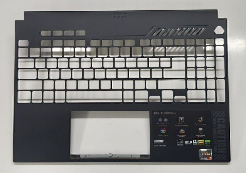Asus TUF Gaming FX507ZM Orijinal Üst Kasa Palmrest