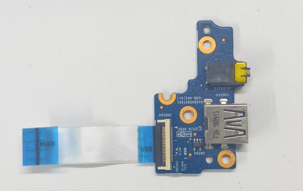 HP Probook 640 G4 645 G4 HSN-114C-4 640 G5 645 G4 HSN-I26C 640 G7 645 G7 Orijinal Usb Aux IO Kart 6050A2937201
