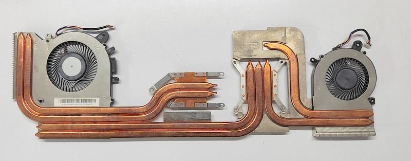 MSI Katana GF76 GL76 MS-17L1 MS-17L2 MS-17L3 MS-17L4 Orijinal Fan Soğutucu Bakır E322500801