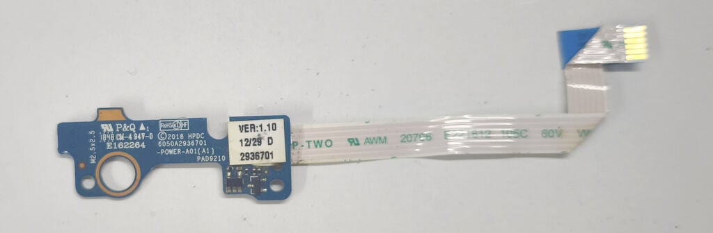 HP Probook 640 G4 645 G4 HSN-114C-4 640 G5 645 G4 HSN-I26C 640 G7 645 G7 Orijinal Start Power Tetik Kartı 6050A2936701