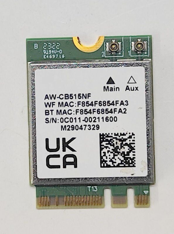 Asus E510 E510M E510MA L510 L510M L510MA Orijinal Wireless Kart AW-CB515NF