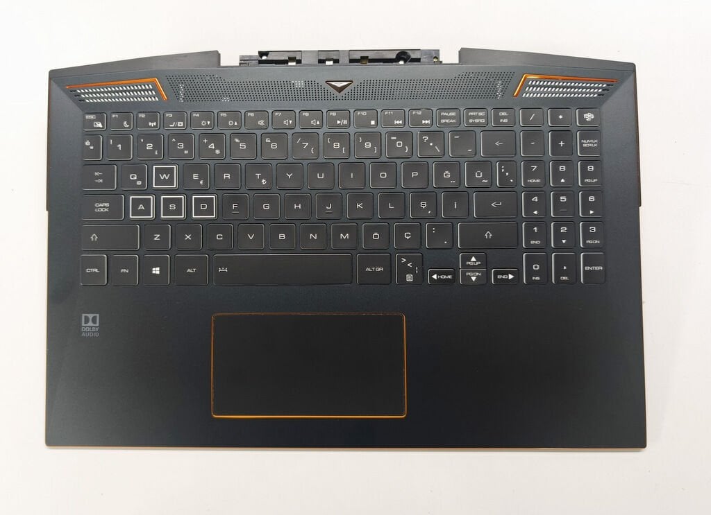 Casper Excalibur G900 G900.1180 Orijinal Klavye Üst Kasa Palmrest