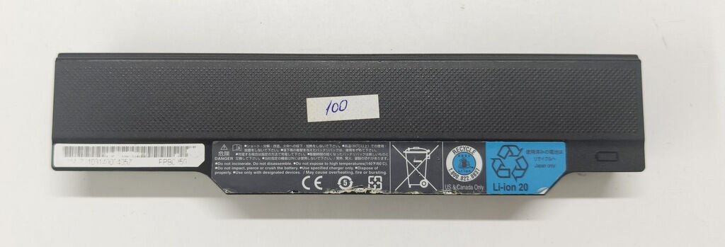 Fujitsu LifeBook S761 SH560 SH561 SH760 SH761 Orijinal Batarya Pil FPCBP282 FPCBP281 FMVNBP198 Orijinal Batarya Pil