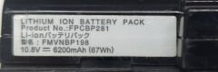 Fujitsu LifeBook S761 SH560 SH561 SH760 SH761 Orijinal Batarya Pil FPCBP282 FPCBP281 FMVNBP198 Orijinal Batarya Pil
