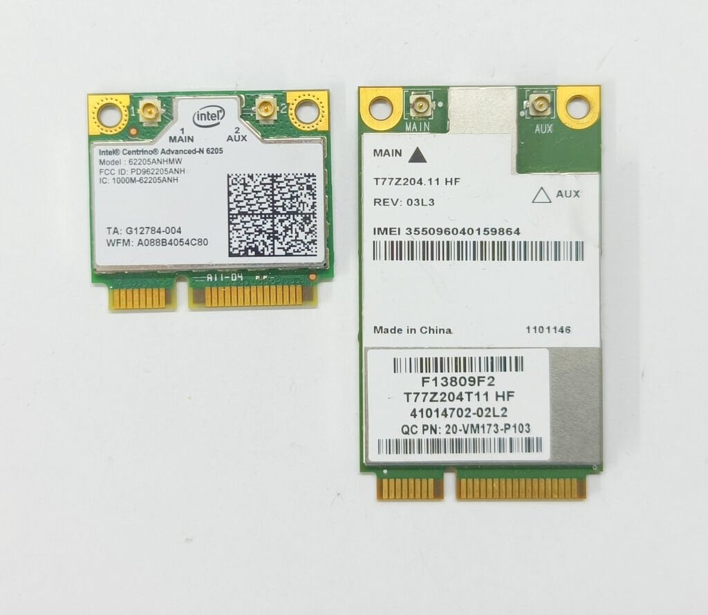 Fujitsu Siemens S761 Orijinal Wireless Kart Set İntel N-6205