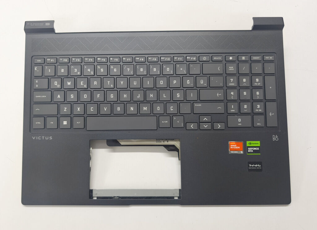 HP Victus 16-R 16-S TPN-C169 TPN-C170 16-AE 16T-AE 16T-S Orijinal Üst Kasa Klavye