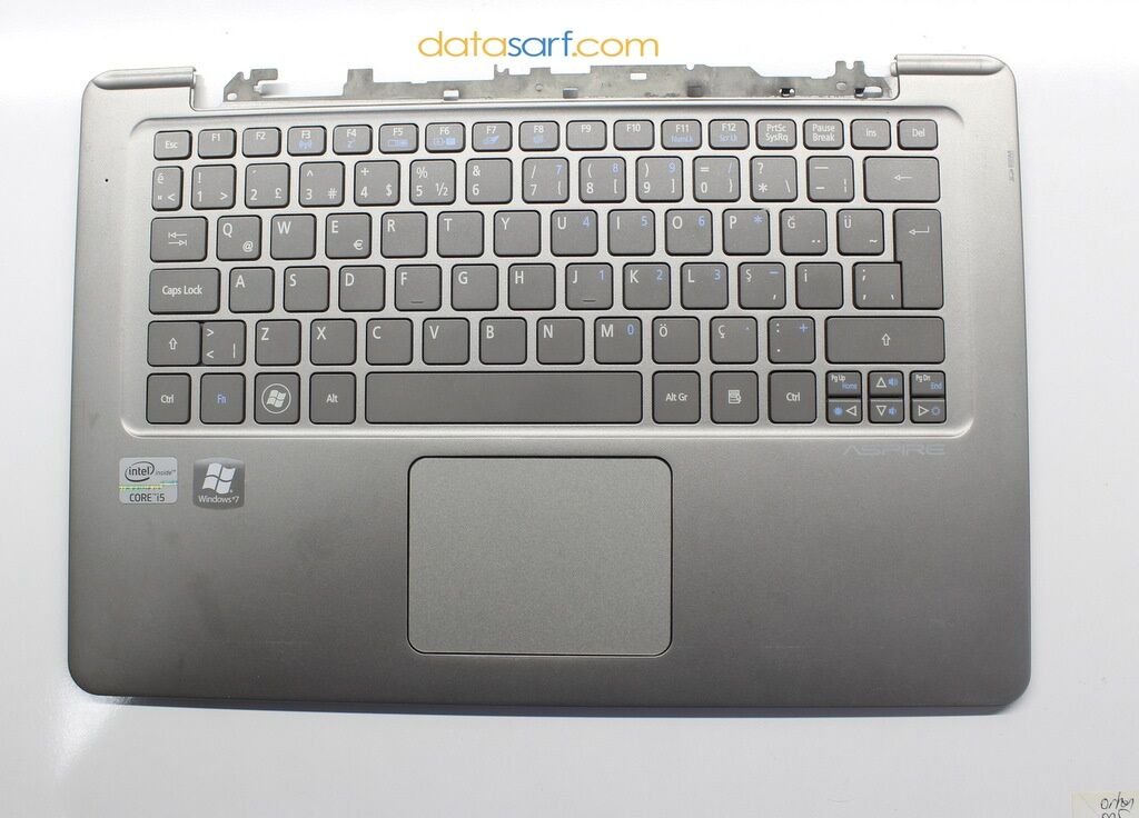 Acer S3 S3-951 S3-371 S3-391 Ms2346 Üst Kasa Klavye Touchpad V128230ak1