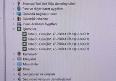 Dell Latitude E5480 Orijinal Anakart i7-7600U LA-E081P