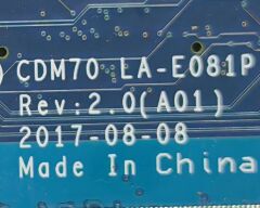 Dell Latitude 5491 Orijinal Anakart İ7-7600U LA-E081P