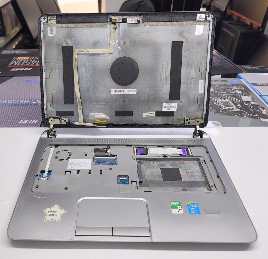 HP Probook 430 G1 435 G1 Orijinal Anakart Kasa