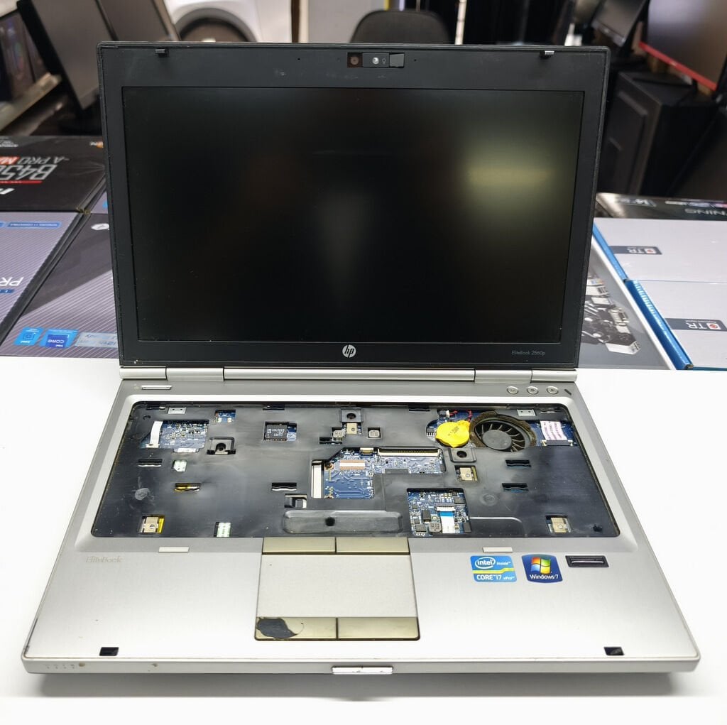 HP EliteBook 2560P 2570P Orijinal Anakart Ekran Kasa İ3 İşlemci
