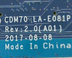 Dell Latitude P72G001 Orijinal Anakart İ7-7600U LA-E081P
