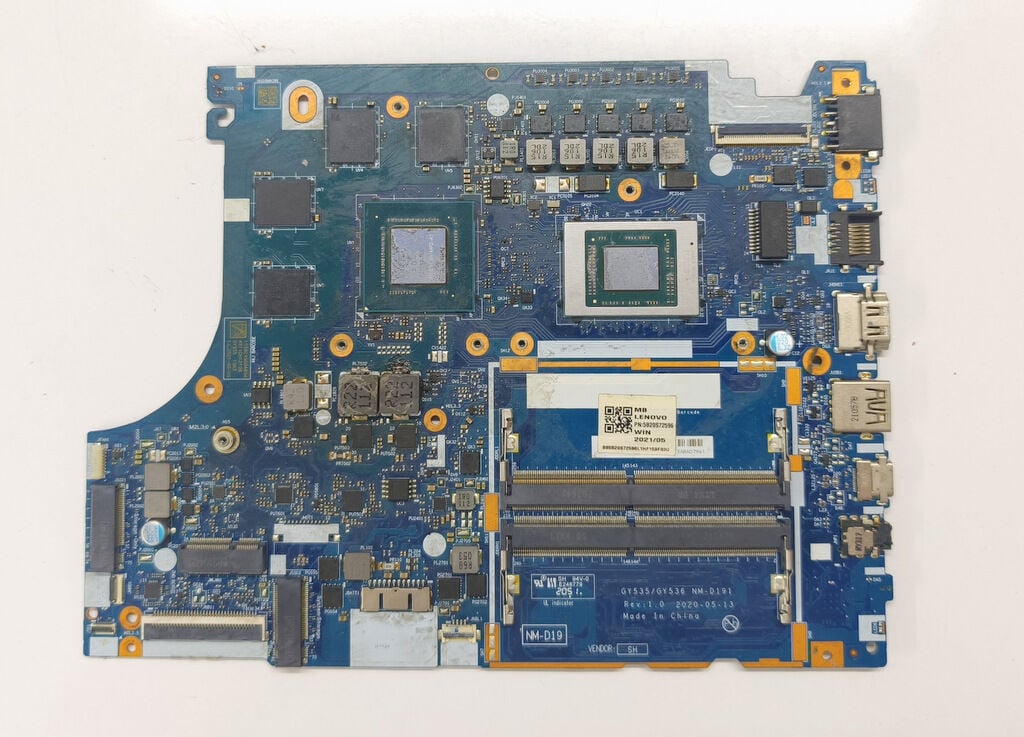 Lenovo Gaming 3-15IMH05 81Y4 3-15ARH05 82EY Creator 5-15IMH05 Orijinal Arızalı Anakart NM-D191