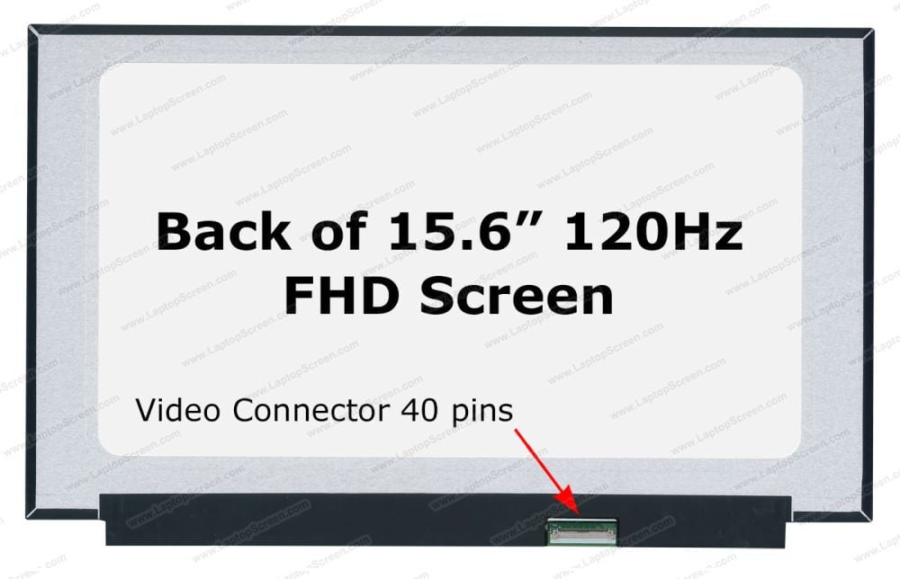 NV156FHM-NX1 V8.0 120HZ 15.6  40 Pin 1920*1080P Orijinal Lcd Ekran